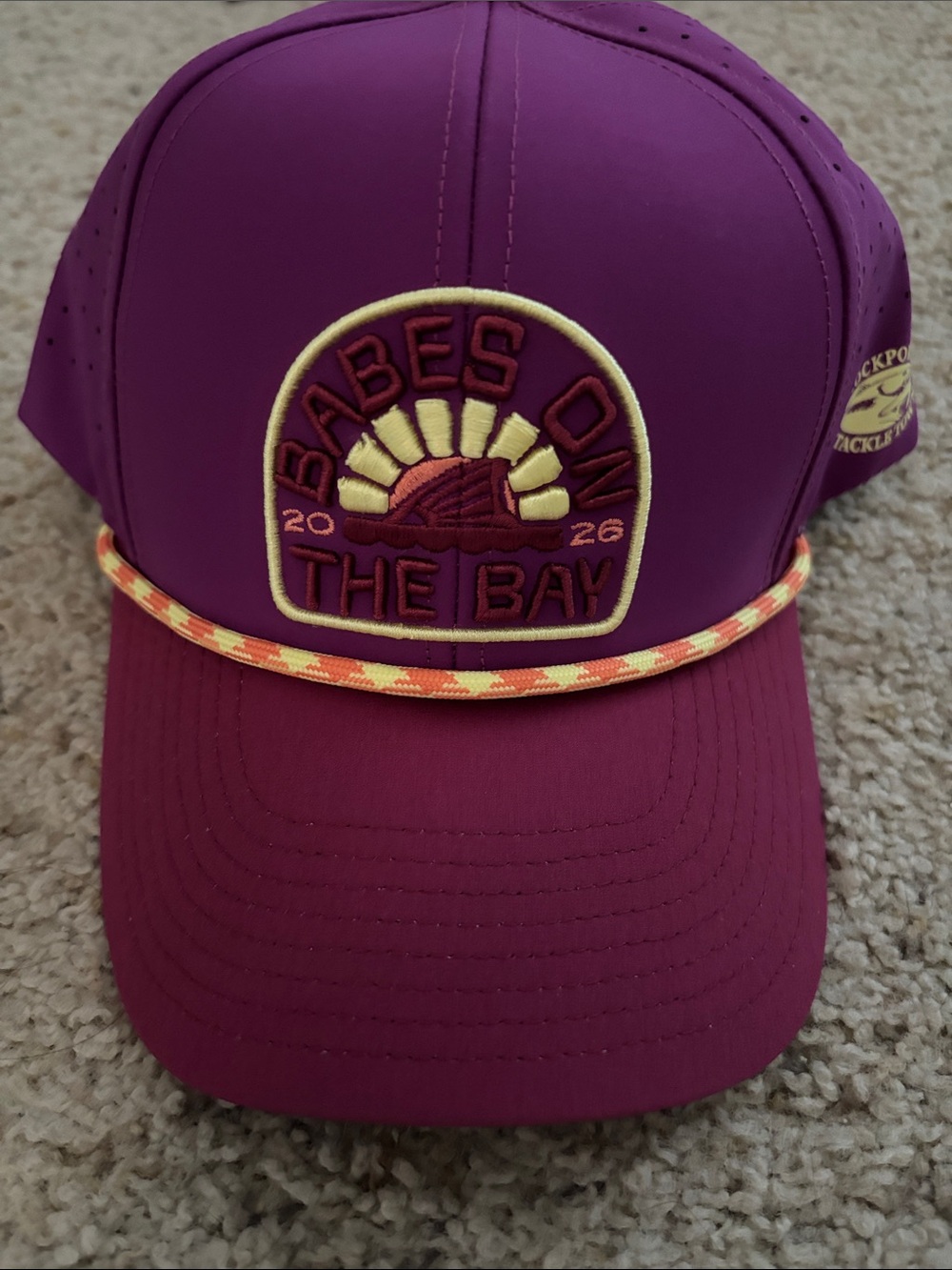 'Babes on the Bay' Purple Woman’s Cap